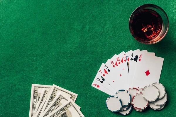 Texas Hold'em Bonus hand settlement and payout display